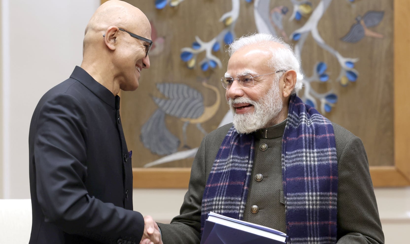 Satya Nadella thanks PM Modi as Microsoft makes its largest-ever investment in Asia
