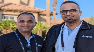 Skydo Founders Srivatsan Sridhar and Movin Jain