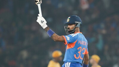 Hardik Pandya played a sensational knock against South Africa. (Photo: BCCI)