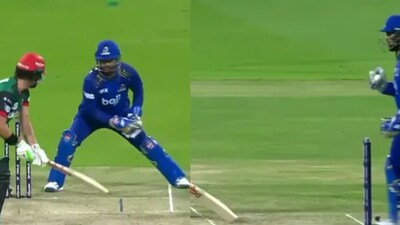 Nicholas Pooran refuses to stump batter