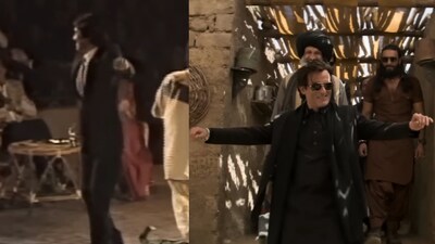 Akshaye Khanna's viral Dhurandhar entry dance resembles father Vinod Khanna’s 1989 Lahore performance with Javed Miandad, watch here