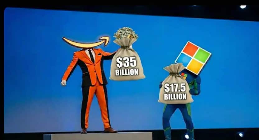 Billions: Microsoft and Amazon bring their battle to India