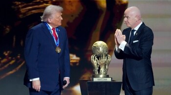 FIFA president Gianni Infantino faces ethics breach allegations over Peace Prize to Donald Trump. (Photo: AP)