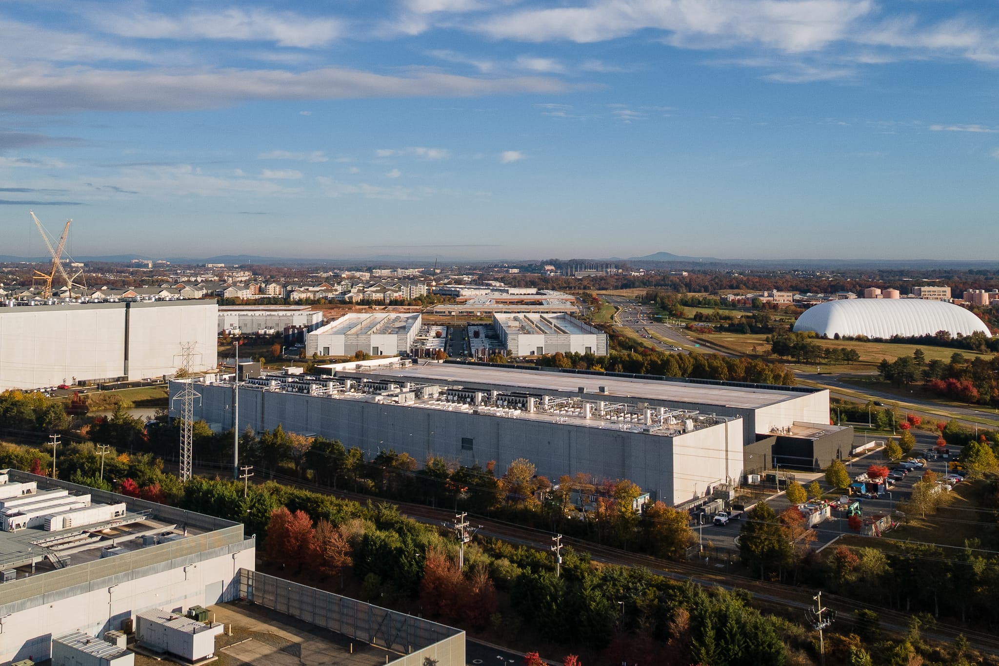 A Meta Platforms Inc. data center in Ashburn, Virginia. Photographer: Lexi Critchett/Bloomberg