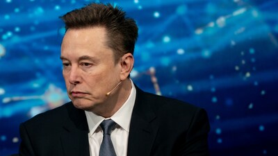 Elon Musk (Bloomberg image)
