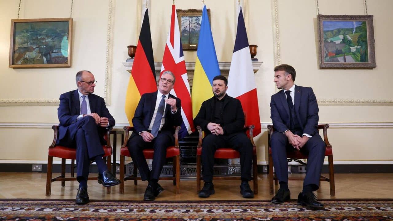 Trump discusses Ukraine plan with Europeans as talks intensify
