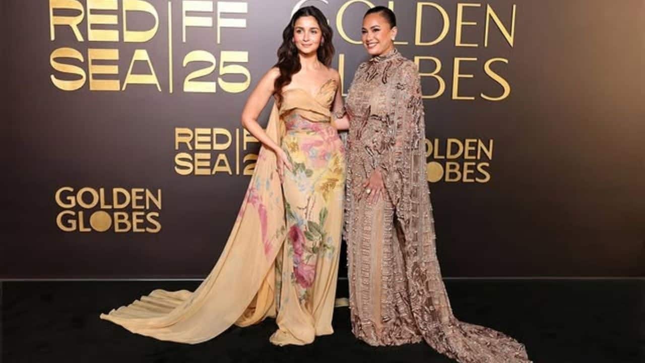 Alia Bhatt receives Golden Globe Horizon Award at Red Sea International Film Festival