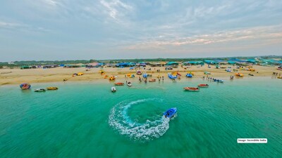 Shivrajpur Beach in Gujarat shines globally with its new Blue Flag certification and world-class sustainable upgrades.