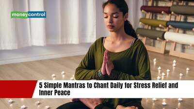 5 Simple Mantras to Chant Daily for Stress Relief and Inner Peace (image; canva)