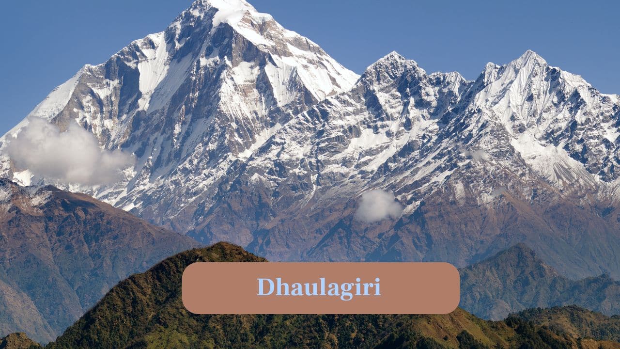 7. Dhaulagiri: Dhaulagiri illustrates avalanche mechanics, snowpack stability and ice deformation, helping scientists model winter hazards and cryospheric dynamics in cold environments. (Image: Canva)