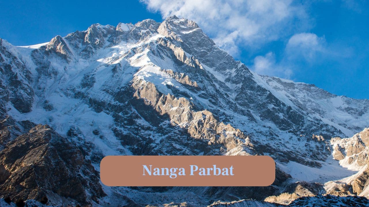 9. Nanga Parbat: Nanga Parbat demonstrates rapid crustal uplift and stress accumulation, offering real-world examples of plate tectonics and seismic energy distribution. (Image: Canva)