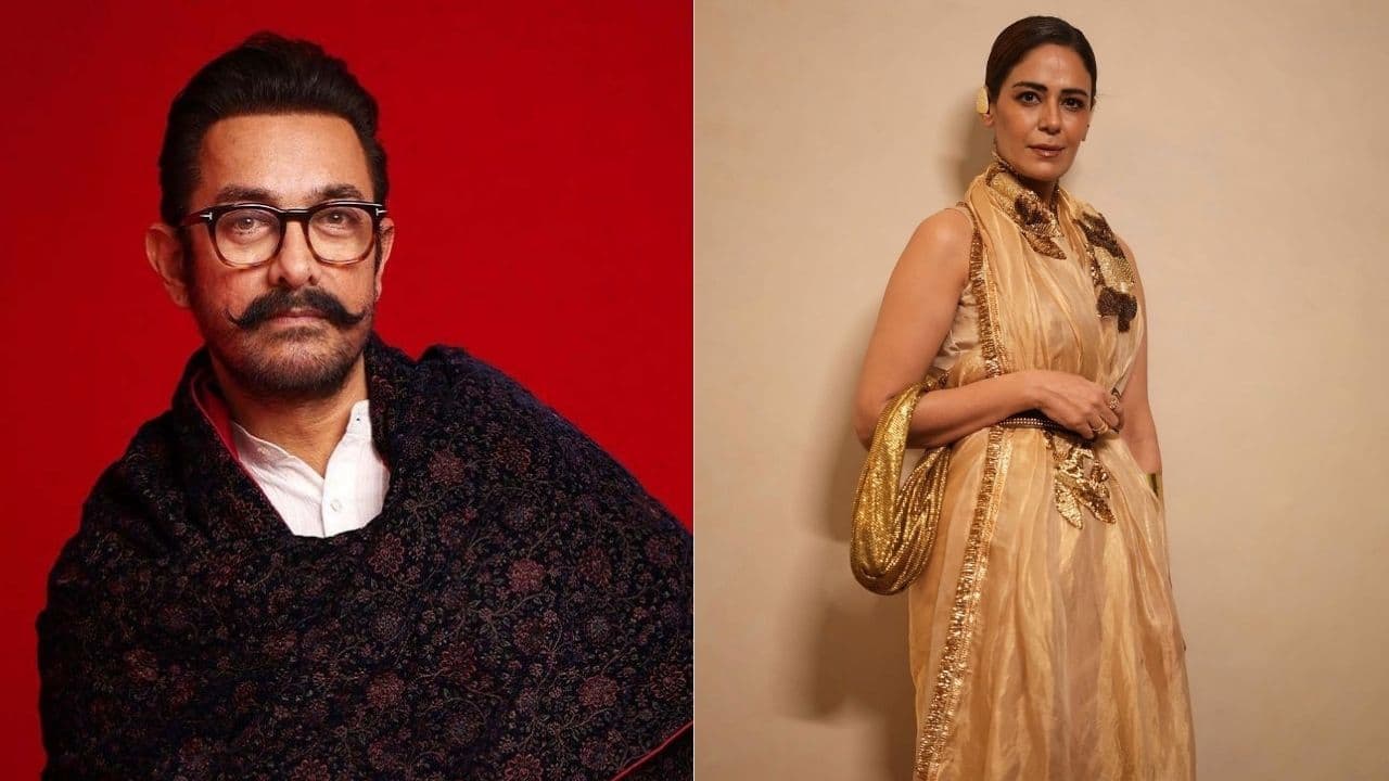 "I'm playing her father in Happy Patel," reveals Aamir Khan as he reunites with former on-screen mother Mona Singh in Happy Patel
