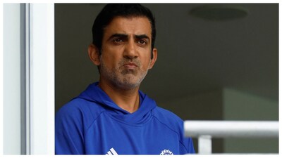 India head coach Gautam Gambhir (Courtesy: Reuters photo)