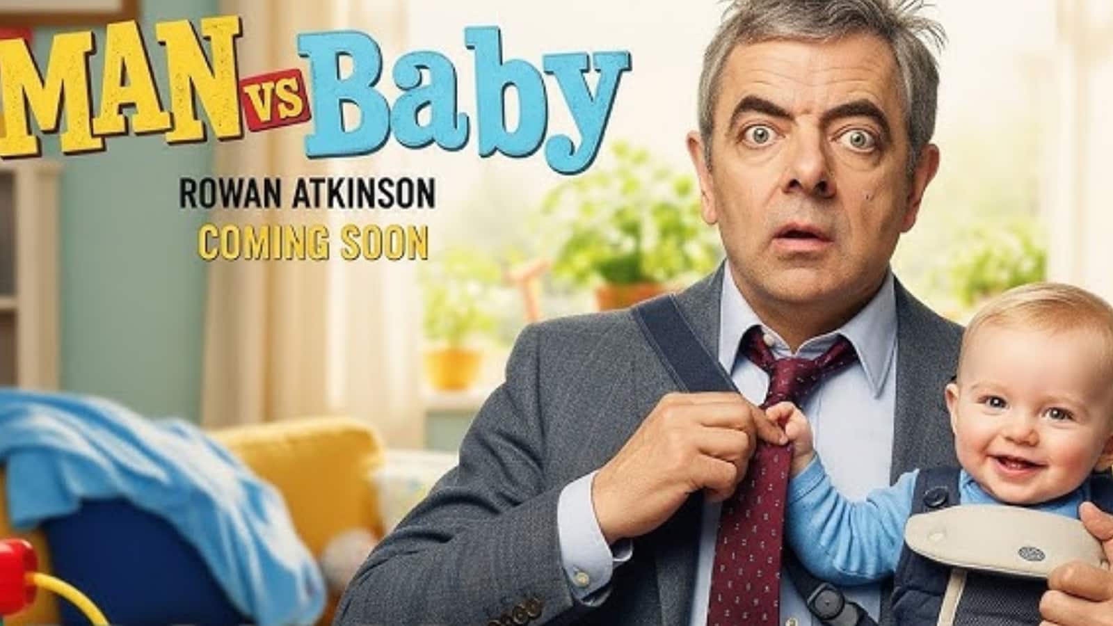 Man vs Baby Review: Rowan Atkinson returns with toddler troubles and laughs