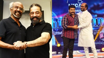Rajinikanth received heartwarming birthday wishes from several celebrities including Kamal Haasan and Mohanlal.