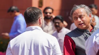 Shashi Tharoor skips Rahul Gandhi-led Congress MPs meet  (Image: PTI)
