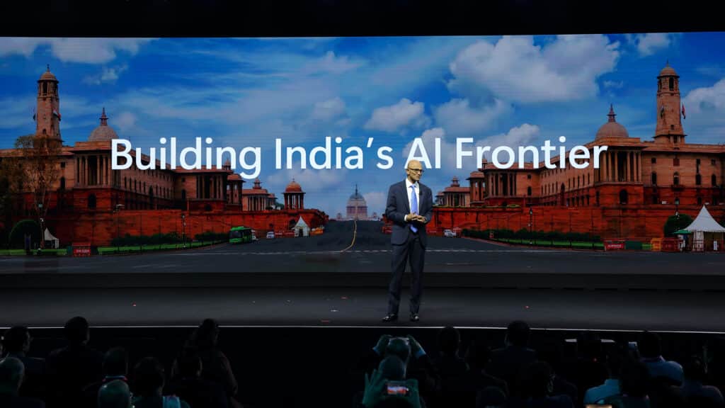 Satya Nadella’s 3-city India tour shows how AI is becoming a national project