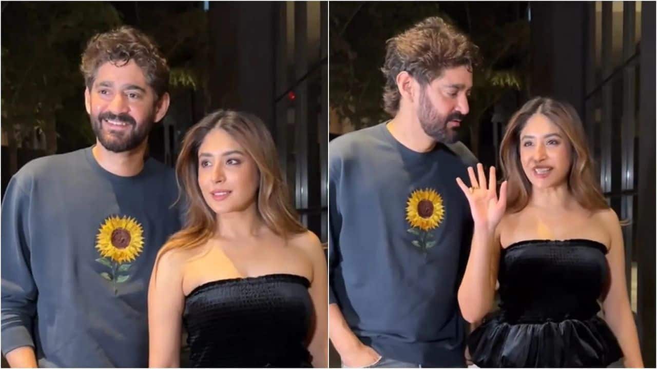 Kritika Kamra and Gaurav Kapur make their first appearance as a couple post confirming their relationship