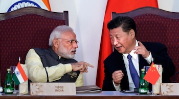 File photo of Prime Minister Narendra Modi and Chinese President Xi Jinping.