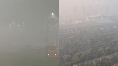 The decline in air quality continued across the week