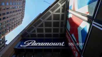 The Paramount building in New York.