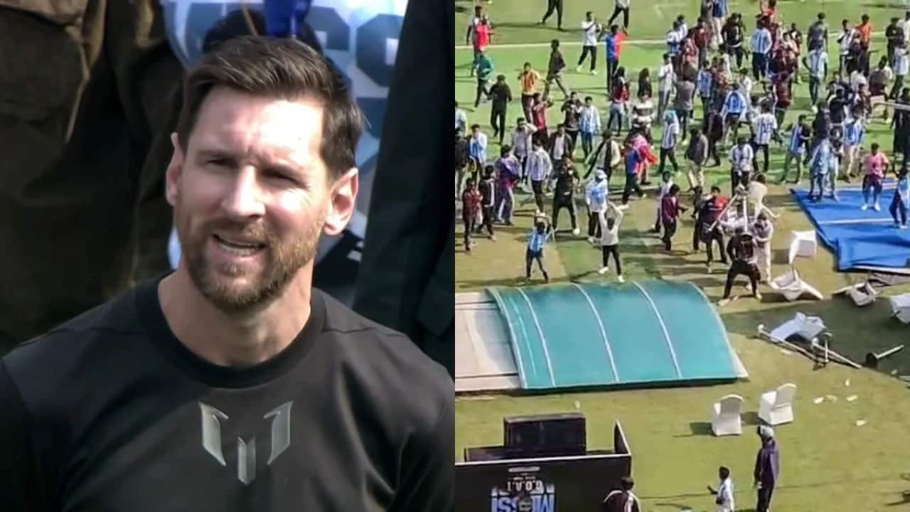 How a sobbing child at Salt Lake Stadium, after failing to see Lionel Messi, was blessed with an autographed jersey