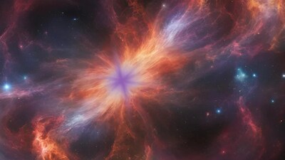 A Dark Big Bang (Image: Robert Lea)