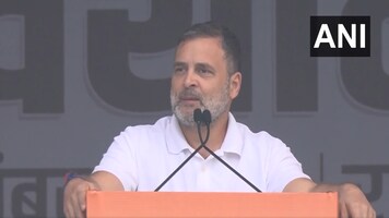 Rahul Gandhi addresses mega rally at Ramlila Maidan, vows to remove Modi-Shah ‘RSS government’