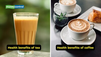 Health benefits of tea and coffee: According to the study results, women who regularly drank tea showed slightly higher bone density at the hip compared to those who didn’t (Images: Canva)