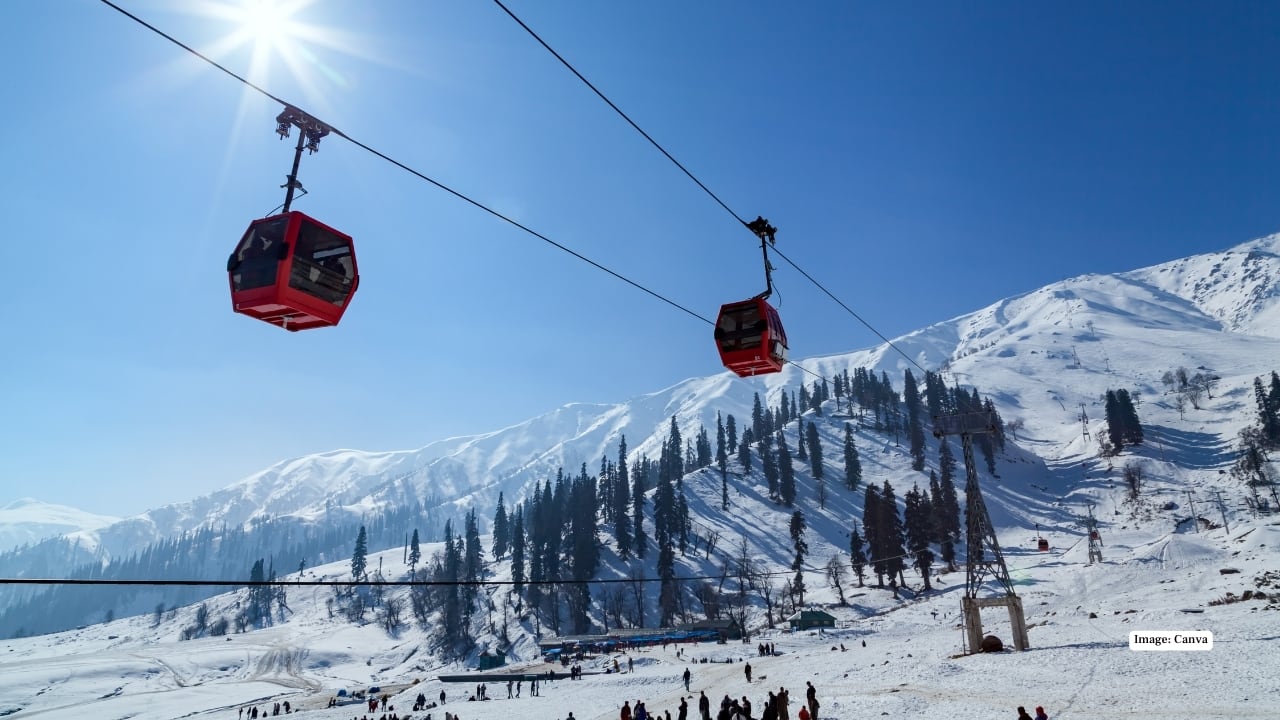 1. Gulmarg – Where Adventure Meets Snow Gulmarg, famously called the “Meadow of Flowers,” wears a different kind of crown in winter: a blanket of snow. Skiers and snowboarders flock to its slopes, while the Gulmarg Gondola offers jaw-dropping views of snow-covered Himalayan peaks. For thrill-seekers, snowmobiling or sled rides add just the right amount of adrenaline to this winter wonderland. 1. Gulmarg – Where Adventure Meets Snow Gulmarg, famously called the “Meadow of Flowers,” wears a different kind of crown in winter: a blanket of snow. Skiers and snowboarders flock to its slopes, while the Gulmarg Gondola offers jaw-dropping views of snow-covered Himalayan peaks. For thrill-seekers, snowmobiling or sled rides add just the right amount of adrenaline to this winter wonderland.