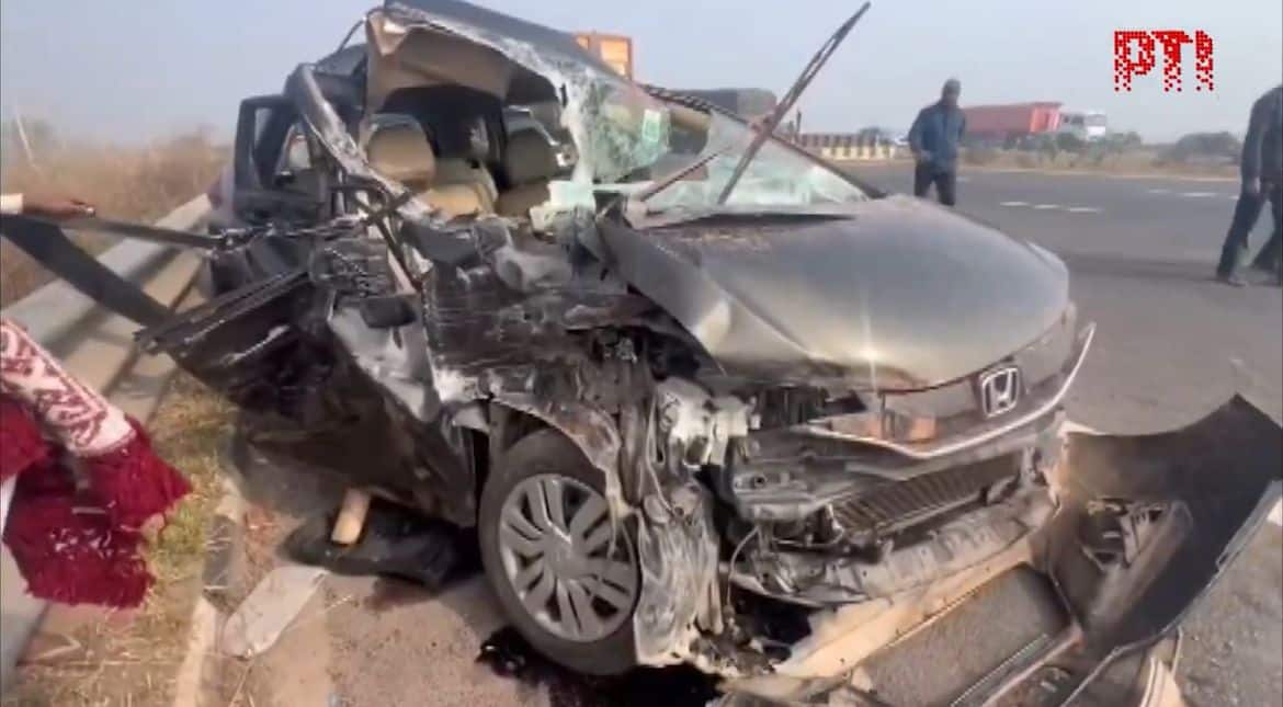 Watch: 4 killed, several injured as season's first dense fog triggers 20-vehicle crash on Delhi-Mumbai Expressway