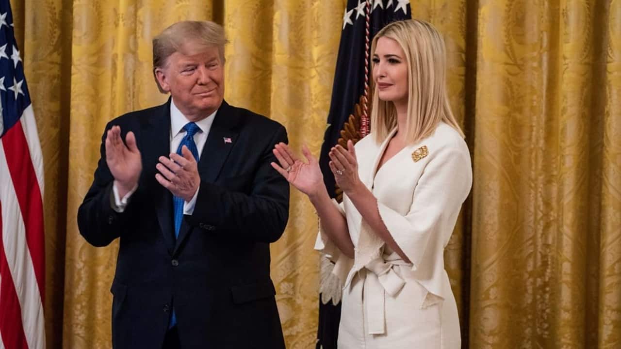 'Boy, you look like Ivanka': The off-script moment that went viral from Trump’s Christmas speech | WATCH