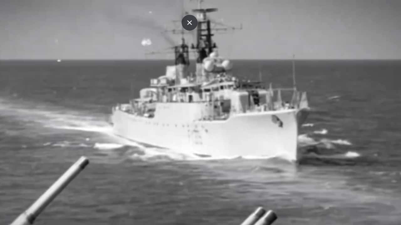 Vice Admiral SM Nanda and the missile-boat commanders of Operation Trident