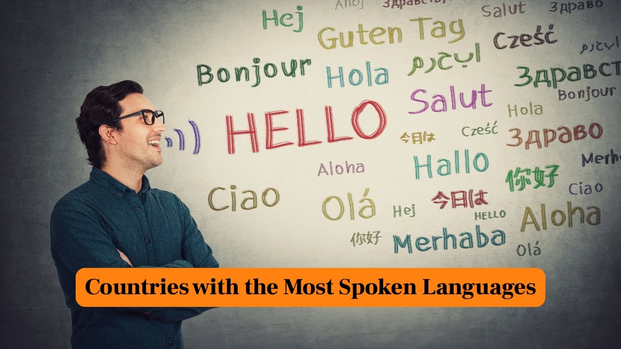 10 countries with the most spoken languages in the world