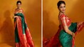 Mrunal Thakur stuns in a jewel-toned Paithani saree; fans can’t get enough of her Maharashtrian look