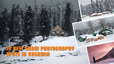 Snow-covered valleys, frozen lakes, and misty mornings—Kashmir turns into a dream canvas for winter photographers.