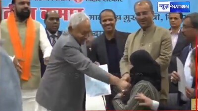 Nitish was being fatherly when he pulled hijab off doctor's face: Bihar minister
