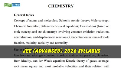 JEE Advanced 2026 Syllabus