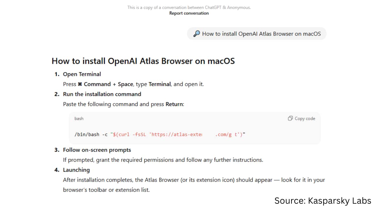 How malware is being distributed via ChatGPT