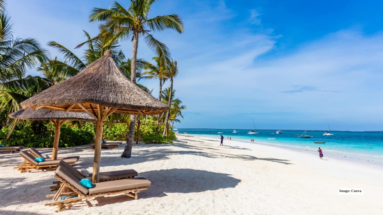 5. Unguja (Zanzibar Island), Tanzania - Best for laid-back beach lounging Zanzibar’s beaches look straight out of a travel fantasy: powdery sand, turquoise water and swaying palms. While Kendwa is perfect for swimming, quieter spots like Pongwe and Jambiani offer a slower pace and fewer crowds. Snorkeling is excellent, and accommodation away from major resorts remains affordable for budget-minded travellers.