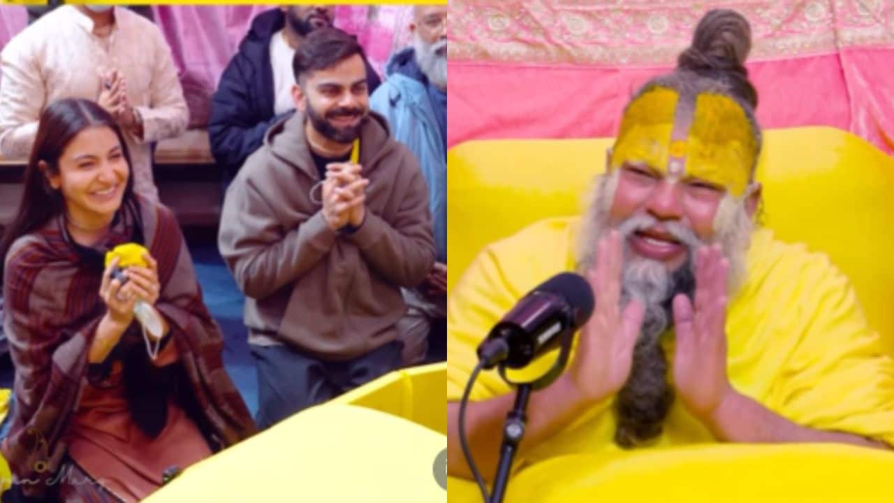 Anushka Sharma, Virat Kohli visit Premanand Ji Maharaj in Vrindavan during recent India trip: "Gambhir bhav se rahiye"