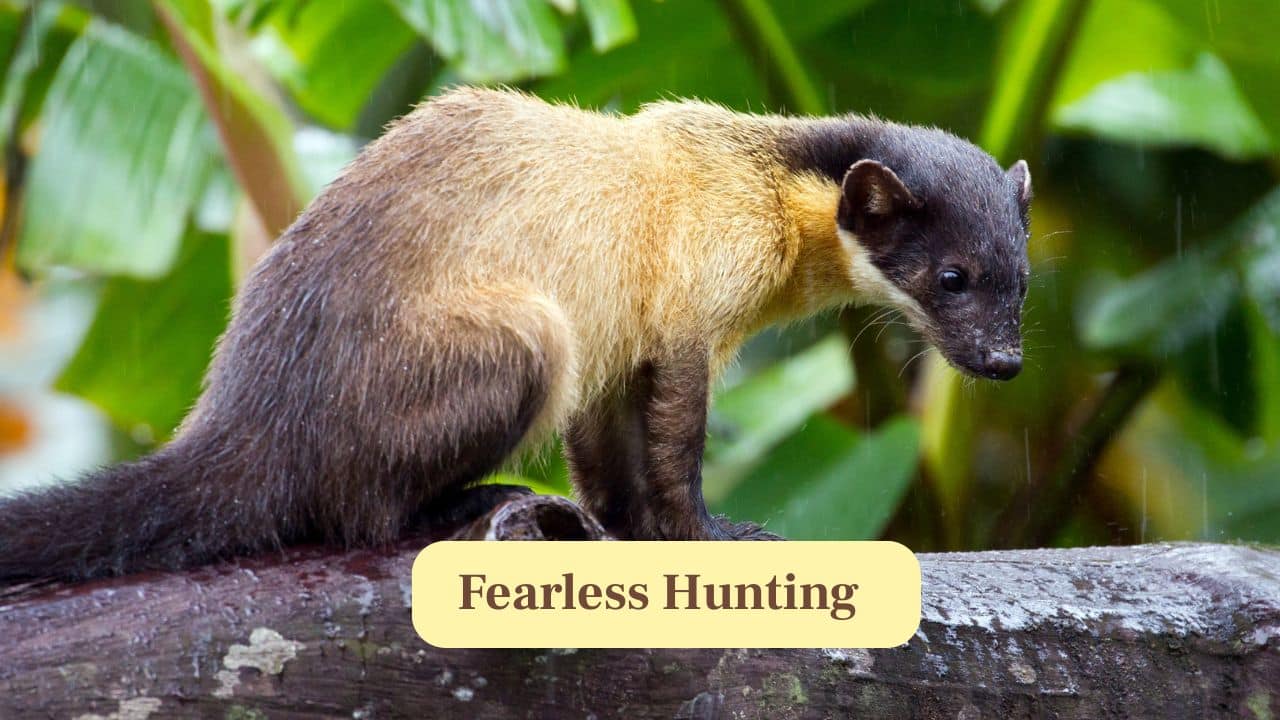 7. Fearless Hunting: Yellow-throated martens are known to hunt animals larger than themselves, including deer fawns and primates. (Image: Canva)
