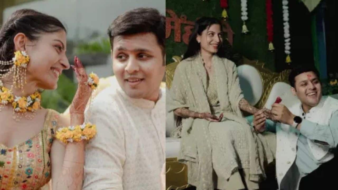 <strong>Dev Joshi and Aarti Kharel</strong><br />The couple was introduced by family friends during a road trip in Europe in 2024. Aarti is from Nepal and works as a banker based in Finland. They got engaged in Nepal on January 19, 2025, just over a month before their wedding on February 25, 2025.