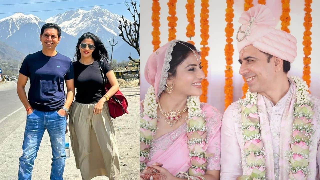 <strong>Ashlesha Savant and Sandeep Baswana</strong><br />The couple met on the sets of the popular TV show Kyunki Saas Bhi Kabhi Bahu Thi in 2002, where they played the roles of Teesha and Sahil Virani, respectively. Their friendship blossomed into a committed, live-in relationship that lasted for over two decades before they formally tied the knot.