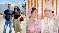 <strong>Ashlesha Savant and Sandeep Baswana</strong><br />The couple met on the sets of the popular TV show Kyunki Saas Bhi Kabhi Bahu Thi in 2002, where they played the roles of Teesha and Sahil Virani, respectively. Their friendship blossomed into a committed, live-in relationship that lasted for over two decades before they formally tied the knot.