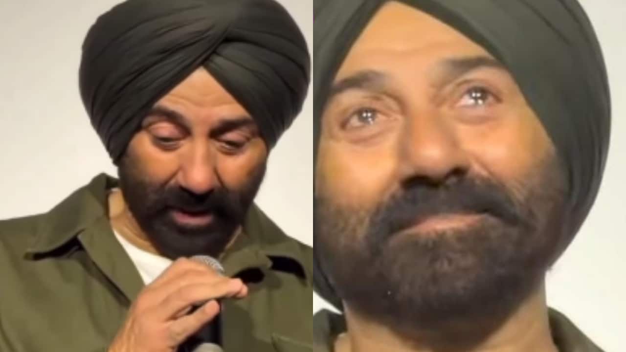 Sunny Deol llora en su regreso tras la muerte de Dharmendra y presenta Border 2