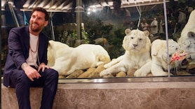 Lionel Messi visits wildlife conservation centre Vantara in Jamnagar | In Pictures