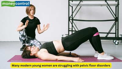  Chronic, unmanaged stress leaves the pelvic muscles hypertonic, or too tight. (Picture Credit: Canva)