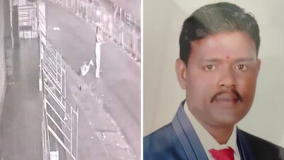 CCTV footage from the spot shows Venkataramanan’s wife desperately pleading with passing motorists, her hands folded, as her husband lay collapsed on the road. Several vehicles are seen driving past without stopping to help. (Photo: X)