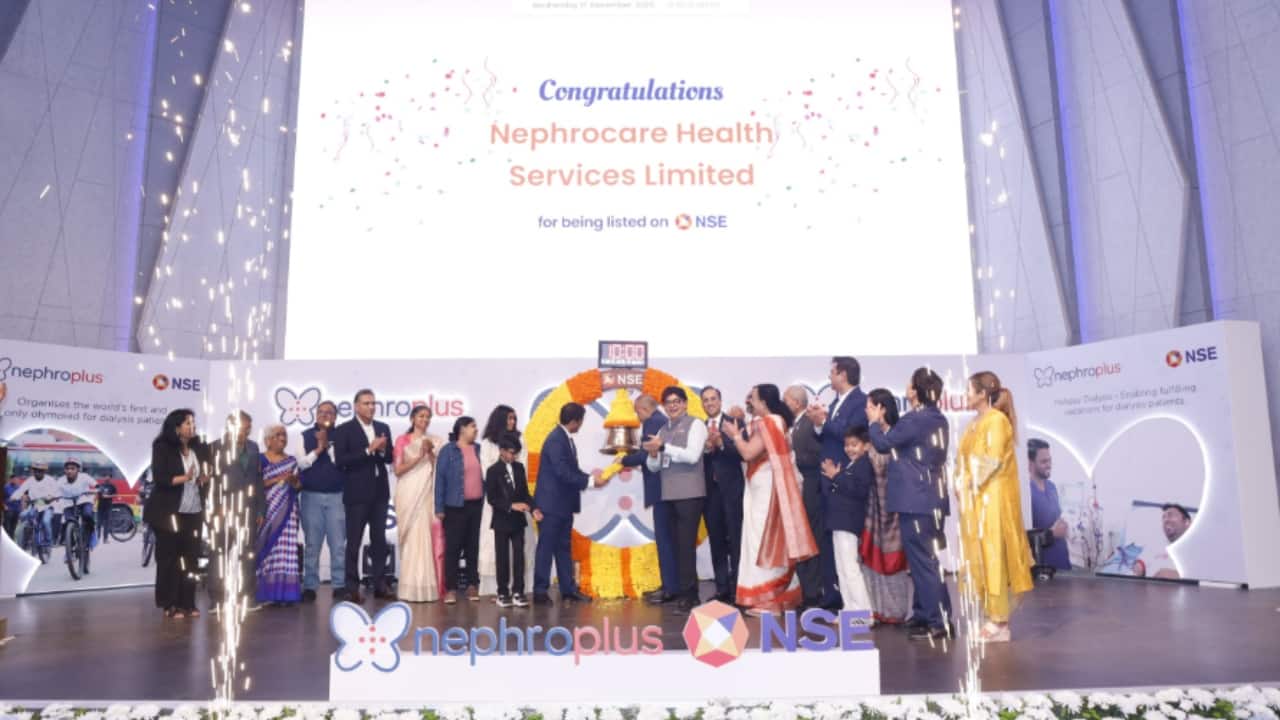Nephrocare Health Services shares fall 4% after listing at 7% premium to IPO price
